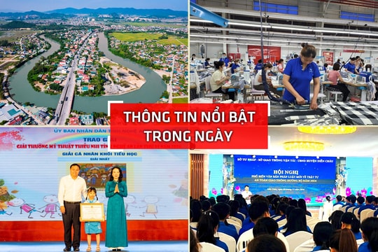 Nghệ An: Thông tin nổi bật ngày 3/11