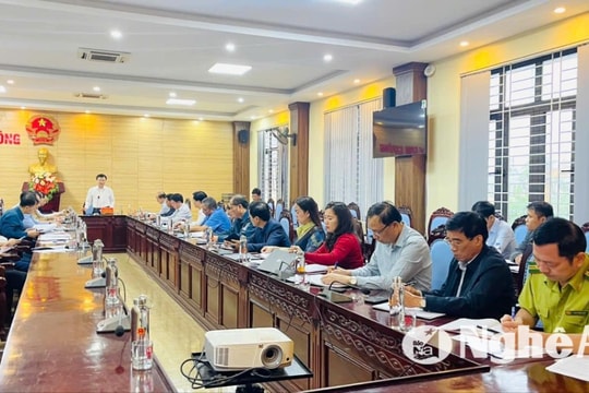 Kiểm tra tiến độ giải ngân Chương trình Mục tiêu Quốc gia tại huyện Con Cuông