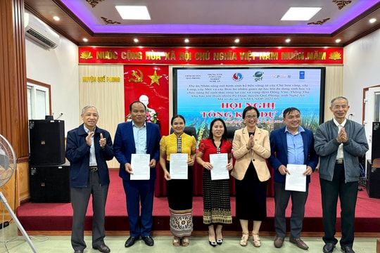 Mô hình sinh kế bền vững giúp Quế Phong thu hàng chục tỉ đồng mỗi năm