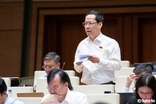 Đại biểu Quốc hội đoàn Nghệ An thảo luận về sửa đổi Luật Đầu tư công
