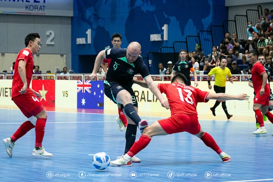 Thắng kịch tính Australia, đội tuyển futsal Việt Nam giành vé vào chung kết