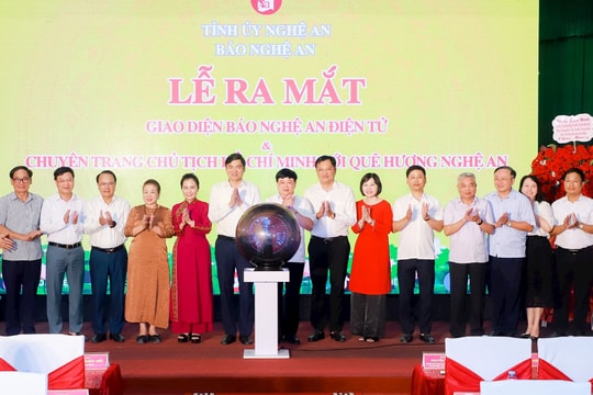 Top báo Đảng địa phương tháng 10/2024 theo lượt truy cập, Báo Nghệ An đứng thứ 2