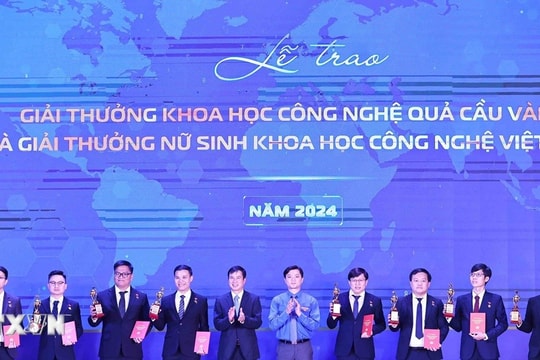 10 nhà khoa học trẻ xuất sắc được nhận Giải thưởng Quả cầu Vàng 2024