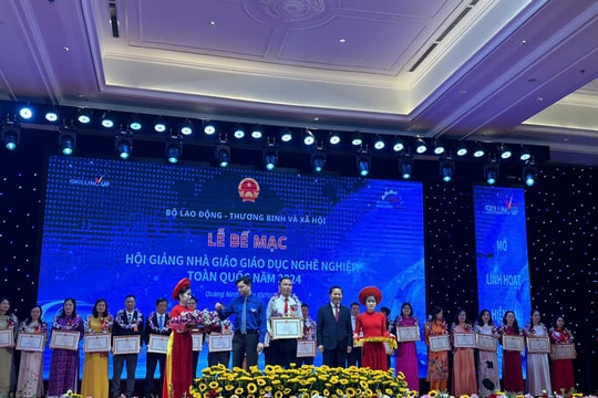8 giáo viên Nghệ An đoạt giải tại Hội giảng nhà giáo giáo dục nghề nghiệp toàn quốc