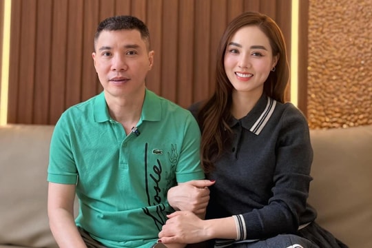 Vợ NSND Công Lý lên tiếng về tin đồn mang thai