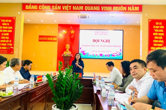 Chú trọng nâng cao chất lượng công tác tuyên giáo ở cơ sở