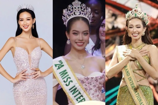 Đọ sắc 4 mỹ nhân Việt đăng quang tại các cuộc thi sắc đẹp thế giới