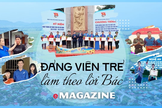 Đảng viên trẻ làm theo lời Bác
