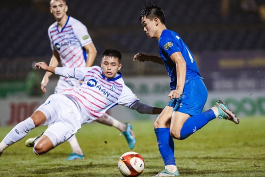 Những con số thống kê cặp đấu Câu lạc bộ Quảng Nam và Sông Lam Nghệ An