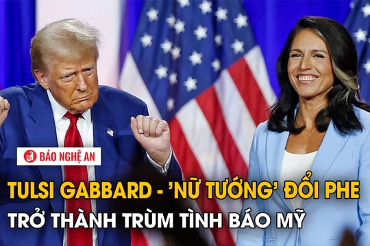 Tulsi Gabbard - 'nữ tướng' đổi phe trở thành trùm tình báo Mỹ