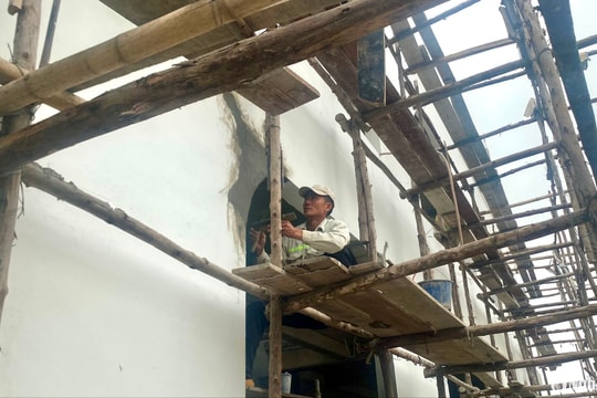 Cảnh báo mất an toàn lao động trong xây dựng công trình dân sinh ở Nghệ An