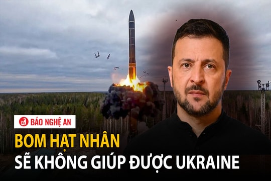 Bom hạt nhân sẽ không giúp được Ukraine