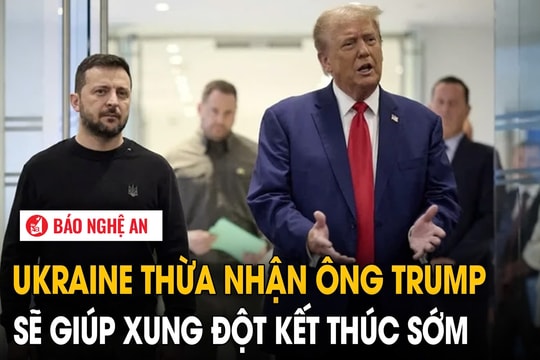 Ukraine thừa nhận ông Trump sẽ giúp xung đột kết thúc sớm