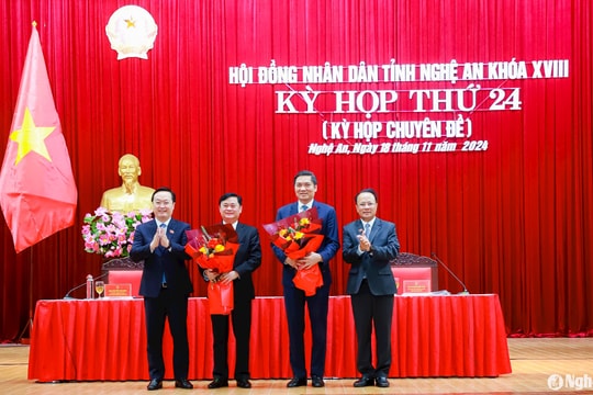 HĐND tỉnh Nghệ An thông qua Nghị quyết xác nhận cho thôi nhiệm vụ Chủ tịch HĐND tỉnh