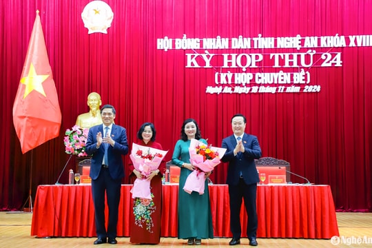 HĐND tỉnh Nghệ An bầu bổ sung Uỷ viên UBND tỉnh nhiệm kỳ 2021-2026