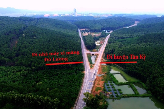 Nhiều người dân nhầm đường khi lưu thông trên tuyến N5 kéo dài