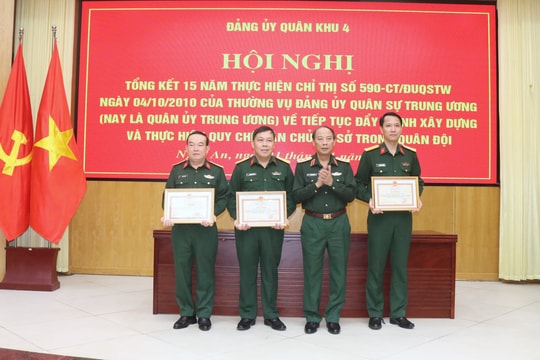 Đảng ủy Quân khu 4 thực hiện tốt quy chế dân chủ cơ sở trong quân đội