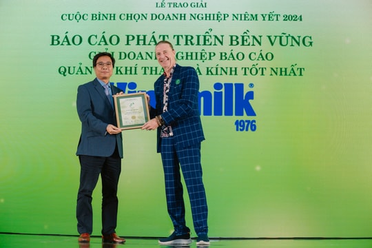 Vinamilk nhận loạt giải thưởng về quản trị và phát triển bền vững