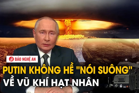 Tổng thống Putin xác nhận Nga phóng tên lửa siêu vượt âm Oreshnik mới