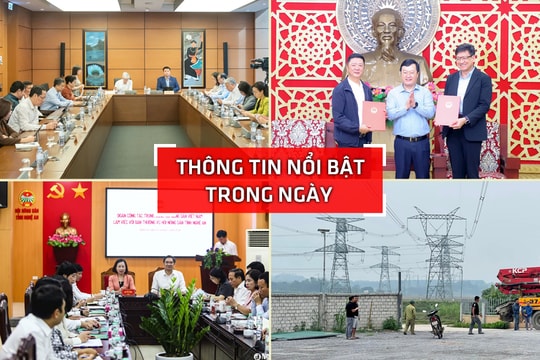 Nghệ An: Thông tin nổi bật ngày 22/11