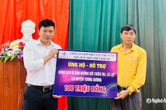 Nhà máy Thủy điện Khe Bố tích cực thực hiện công tác an sinh xã hội