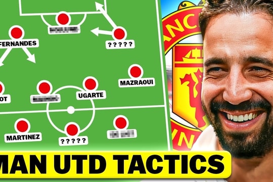 Phân tích “sơ đồ Amorim” và phong cách vận hành MU