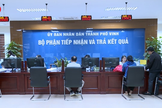 Thành phố Vinh phản hồi về thông tin tạm dừng tiếp nhận hồ sơ tách, hợp thửa đất