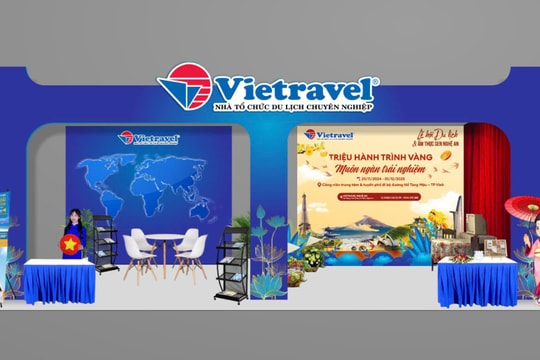 Vietravel Nghệ An mang đến nhiều ưu đãi hấp dẫn tại Hội chợ Du lịch và Ẩm thực sen Nghệ An 2024