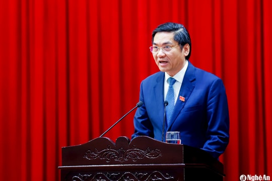Ủy ban Thường vụ Quốc hội phê chuẩn đồng chí Hoàng Nghĩa Hiếu giữ chức Chủ tịch HĐND tỉnh Nghệ An
