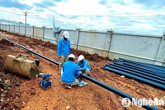 Nhà máy nước Yên Thành nâng cao chất lượng dịch vụ cấp nước đến người dân