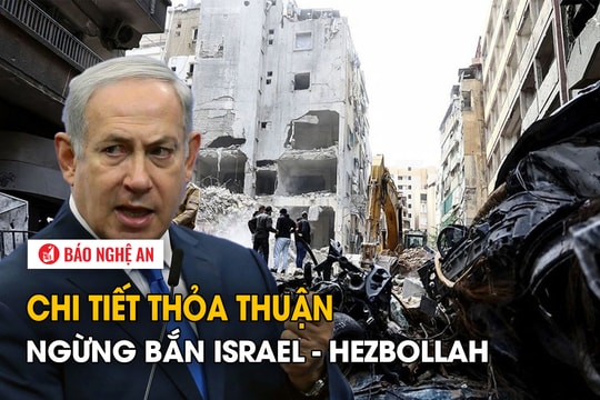 Chi tiết thỏa thuận ngừng bắn Israel - Hezbollah