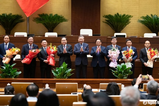 Quốc hội bầu Tổng Thư ký, phê chuẩn Bộ trưởng Tài chính, Giao thông vận tải, Thẩm phán Tòa án nhân dân tối cao