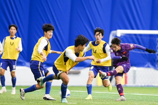 Đội tuyển Việt Nam tiếp tục giành chiến thắng ở trận giao hữu thứ 2 tại Hàn Quốc