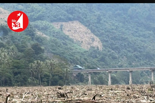 Kinh hoàng cảnh rác tắc nghẽn ở thượng nguồn Nậm Nơn