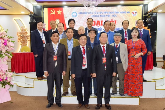 Giám đốc Sở Tài nguyên và Môi trường được bầu làm Chủ tịch Hội Hữu nghị Việt - Đức tỉnh Nghệ An