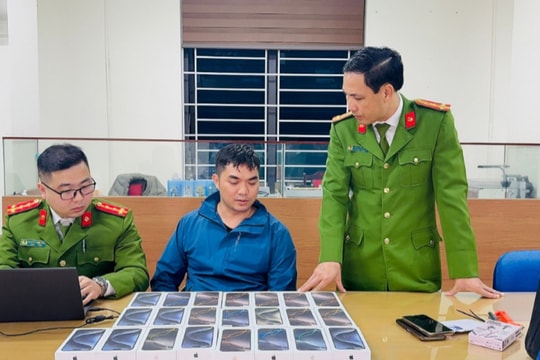 Bắt khẩn cấp đối tượng cướp 22 điện thoại iPhone