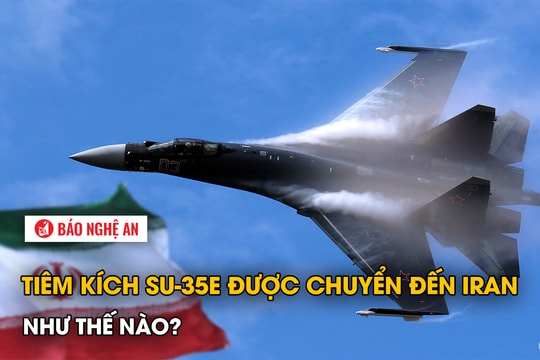 Tiêm kích Su-35E được chuyển đến Iran như thế nào?