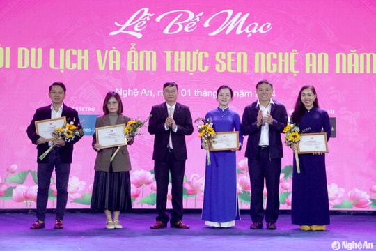 Bế mạc Lễ hội Du lịch và ẩm thực Sen Nghệ An năm 2024