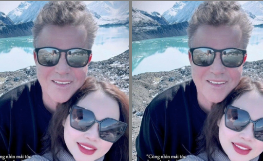 Diễn viên 'lùn nhất Việt Nam' Trương Phương công khai bạn trai Tây cao 1,90m