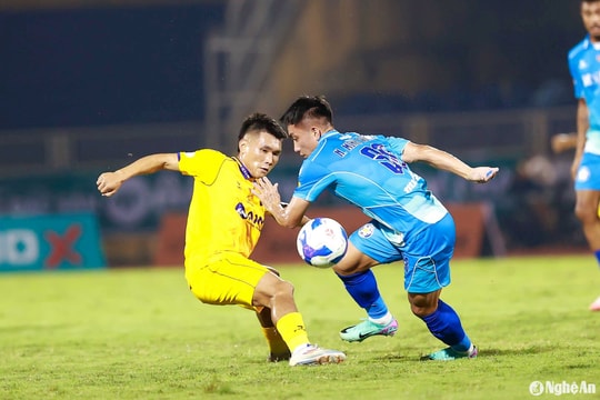 Dàn trẻ Sông Lam Nghệ An đang ở vị trí nào?