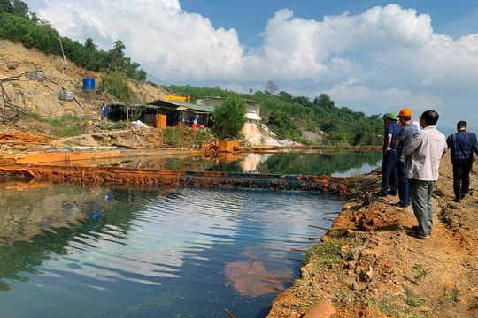 Vẫn chưa xác định được nguyên nhân gây nước “nhiễm axit” ở hầm lò Công ty TNHH Thiếc Hà An