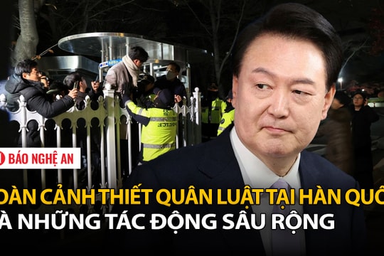 Toàn cảnh thiết quân luật tại Hàn Quốc và những tác động sâu rộng