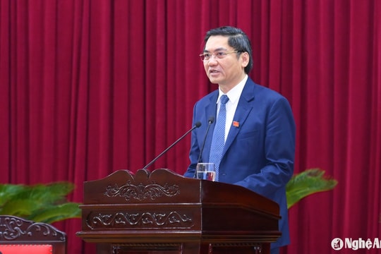 Đồng chí Hoàng Nghĩa Hiếu: Tiếp tục nêu cao tinh thần đổi mới, trách nhiệm của đại biểu HĐND tỉnh