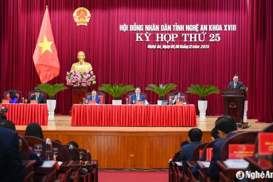 Phiên chất vấn Kỳ họp thứ 25, HĐND tỉnh Nghệ An khóa XVIII