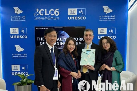 Thành phố Vinh tham gia "Hội nghị quốc tế về các thành phố học tập lần thứ 6" tại Jubail Ả rập Xê út