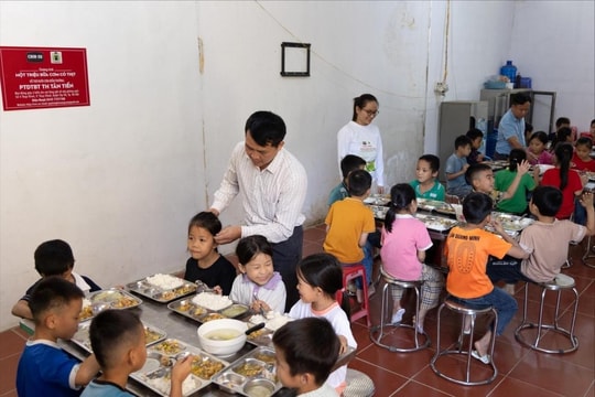 'CHIN-SU - Một triệu bữa cơm có thịt' tiếp sức các điểm trường vùng cao năm thứ hai