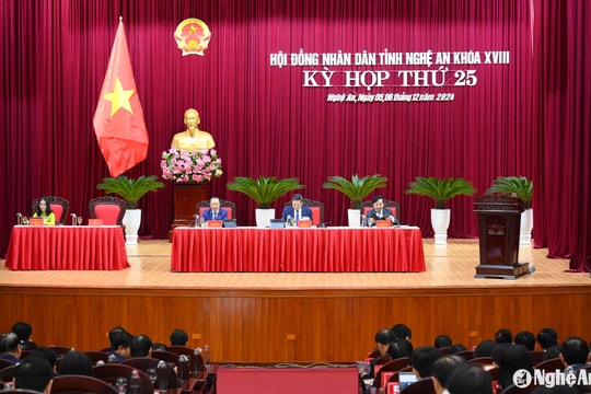 HĐND tỉnh Nghệ An thông qua 12 nhóm nhiệm vụ, giải pháp chủ yếu phát triển kinh tế - xã hội năm 2025