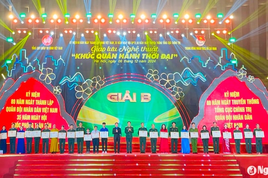 Nghệ An đạt giải tại Cuộc thi Tìm hiểu truyền thống 80 năm Ngày thành lập Quân đội nhân dân Việt Nam và 35 năm Ngày hội Quốc phòng toàn dân