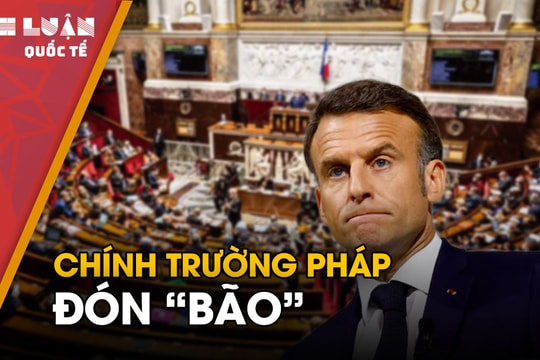 Chính trường Pháp đón ‘bão’