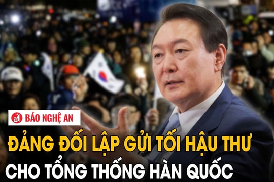 Đảng đối lập gửi tối hậu thư cho Tổng thống Hàn Quốc